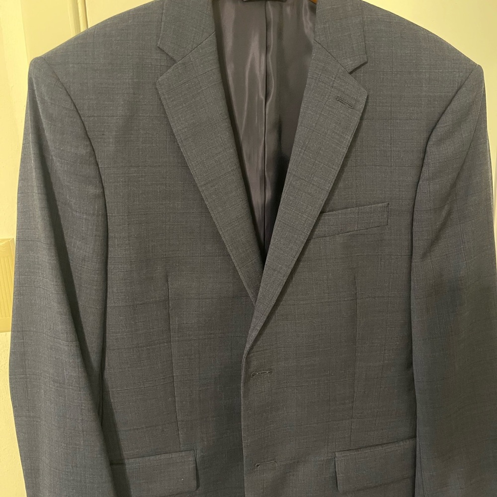 Ralph Lauren Navy Two-Button Suit Jacket